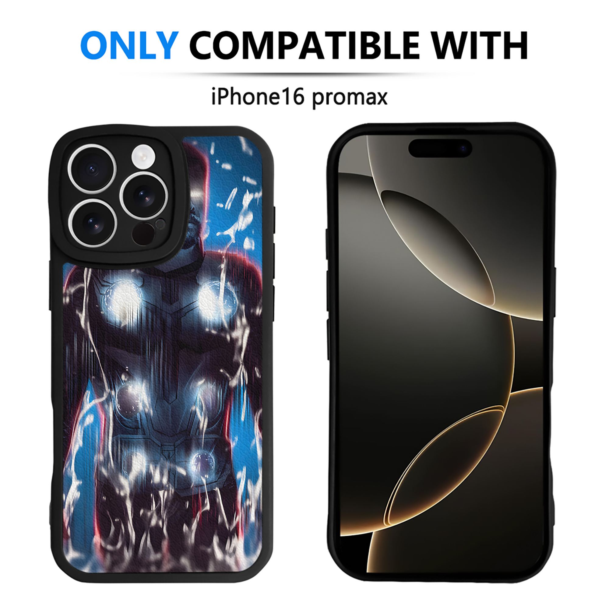 （画像用） アベンジャーズ The Avengers 【iPhone 16シリーズ対応】シリコンスマホケース（レザー調） 材質：シリコン